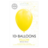 Balloons Globos Jaune 30 cm, 10e. - afbeelding 2