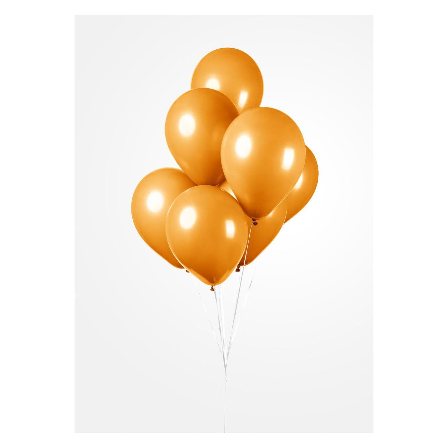 Globos Ballons Orange 30cm, 10pcs.