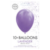 Globos Balloons Lavender 30cm, 10e.