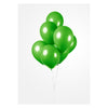 Globos Balloons Lime Green, 30 cm, 10e.
