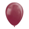 Globos Balloons Metallic Bordeaux 30cm, 10e.