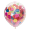 Confetti Balloons Paper Confetti Mix 30 cm, 6e.
