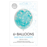 Confetti Balloons Paper Confetti bébé bleu 30 cm, 6e. - afbeelding 2