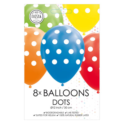 Les points de ballons mélangent les couleurs 30 cm, 8e.