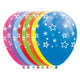 Les étoiles des ballons mélangent des couleurs 30 cm, 8e.