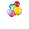 Les étoiles des ballons mélangent des couleurs 30 cm, 8e.