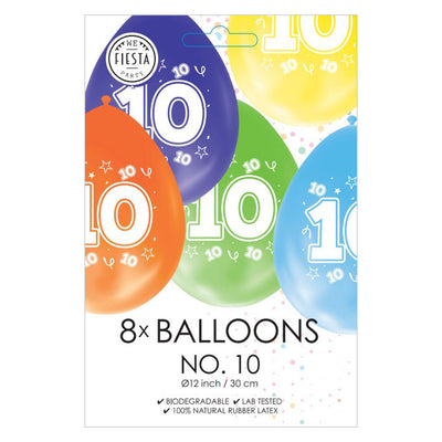 Ballons imprimés à 2 côtés Figure 10, 8e.