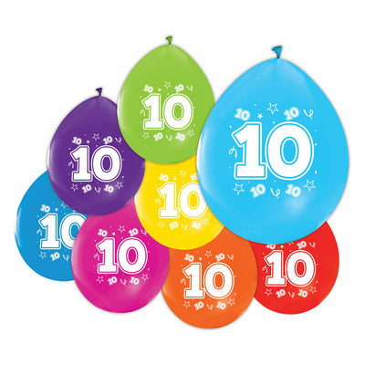 Ballons imprimés à 2 côtés Figure 10, 8e.