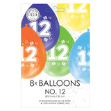 Ballons imprimés à 2 côtés Figure 12, 8e. - afbeelding 2