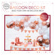 Ballons Boog Set Rose Gold