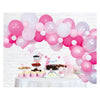 Ballons boog set rose