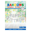 Texte de Folieballon Joyeux anniversaire Silver