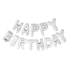 Texte de Folieballon Joyeux anniversaire Silver