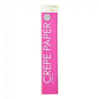 Paper Globos Crepe Rose dur, 50x250 cm