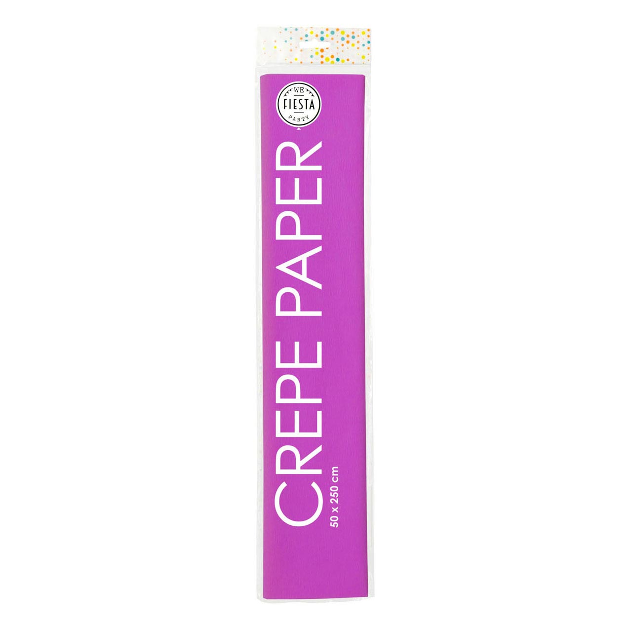 Paper Globos Crepe Violet, 50x250 cm