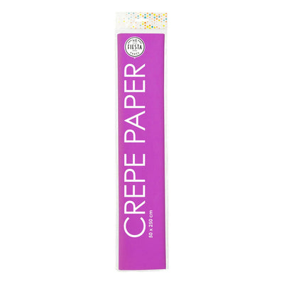 Paper Globos Crepe Violet, 50x250 cm