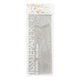 Papier de soie 10 feuilles d'argent, 50x70 cm