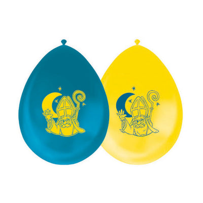 Ballons Sinterklaas 8 pièces gonflables