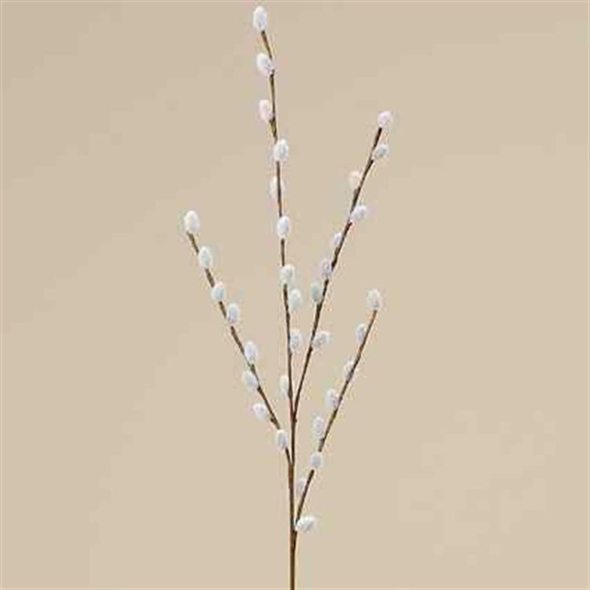 Boltze branche décorative pour la maison chatons de saule 75cm