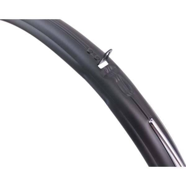 garde-boue pour 28 x1 1 2 tour noir mat