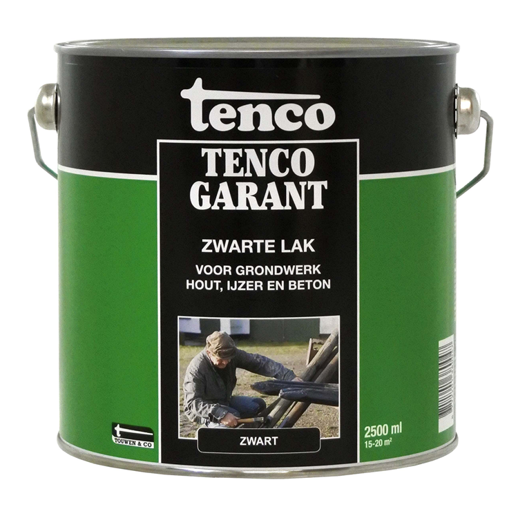 Tenco 1034385 - garantie peinture noire 2,5l | 1 pièce