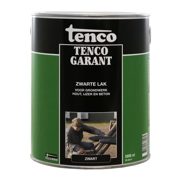 Tenco 1034386 - garantie peinture noire 5l | 1 pièce