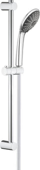 Ensemble de douche de massage Grohe Vitalio Joy - douchette à main Ø 11 cm - tringle de douche 60 cm - flexible de douche 175 cm