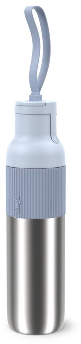 Gourde Tefal beyou flip 0,7l bleue - 100% étanche
