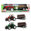 Toi-toys toitoys tracteur avec remorque 44cm