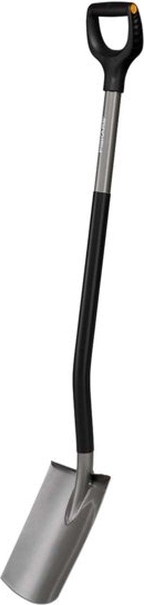 Bêche de jardin ronde ergonomique Fiskars | gris - 1066710