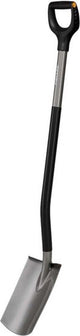 Bêche de jardin ronde ergonomique Fiskars | gris - 1066710