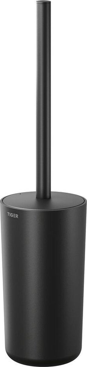 Tiger carv - brosse de toilette avec support autoportant - noir