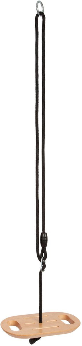 Petit pied à disque en bois avec poignées Black Ligne