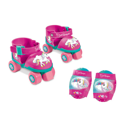 Mondo Unicorn Roller patins avec ensemble de protection, MT 22-29