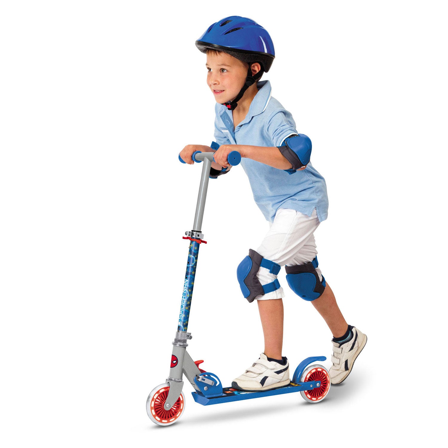 Scooter de rue Spiderman Step pliable