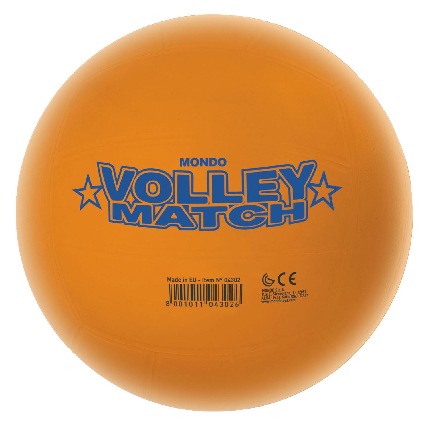 Match de volleyball Mondo blanc, 23 cm