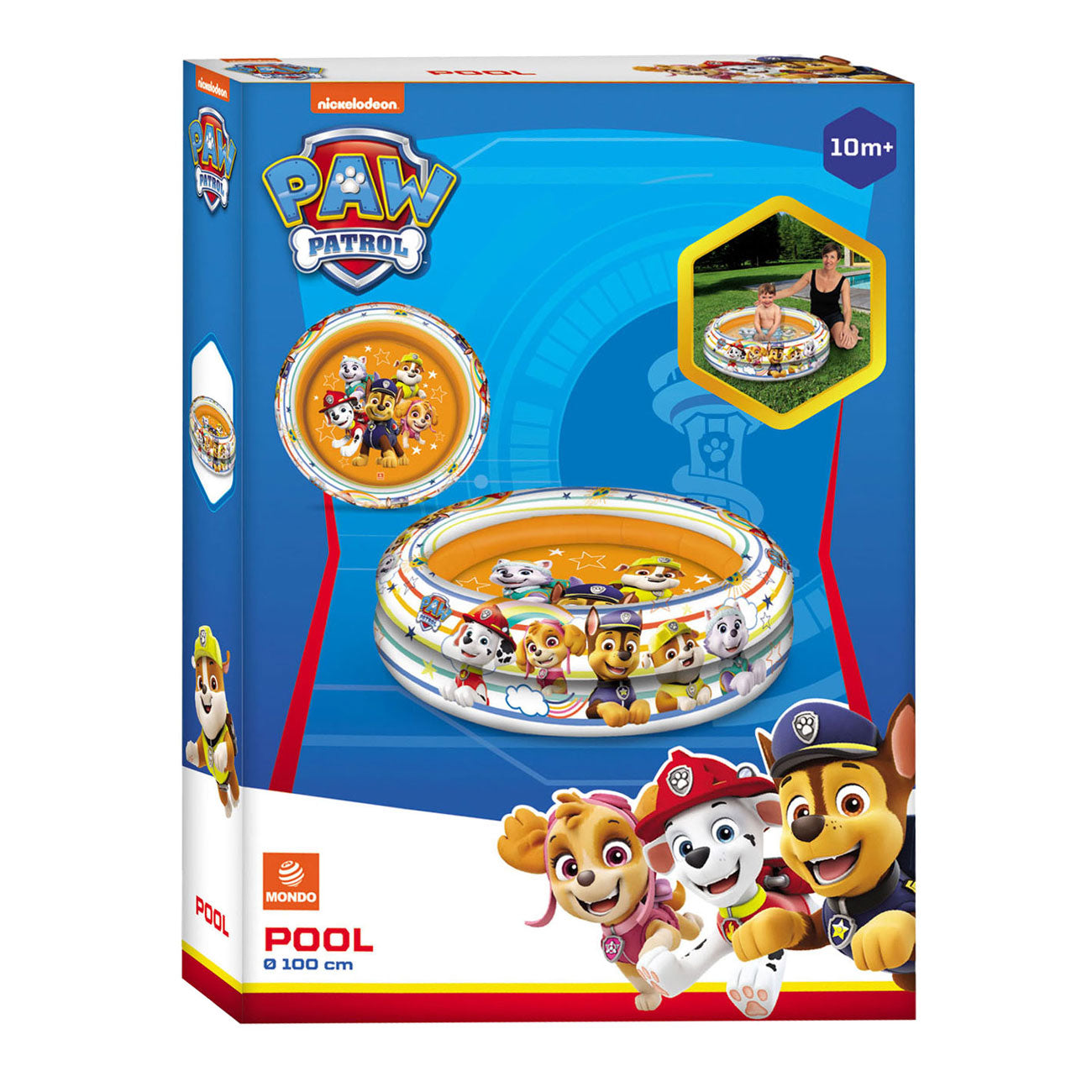 Piscine Mondo 2 anneaux, 100 cm