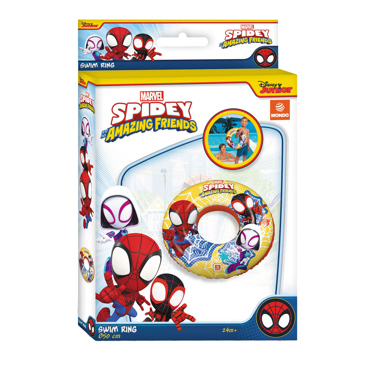 Anneau de natation Mondo Spidey, 50 cm