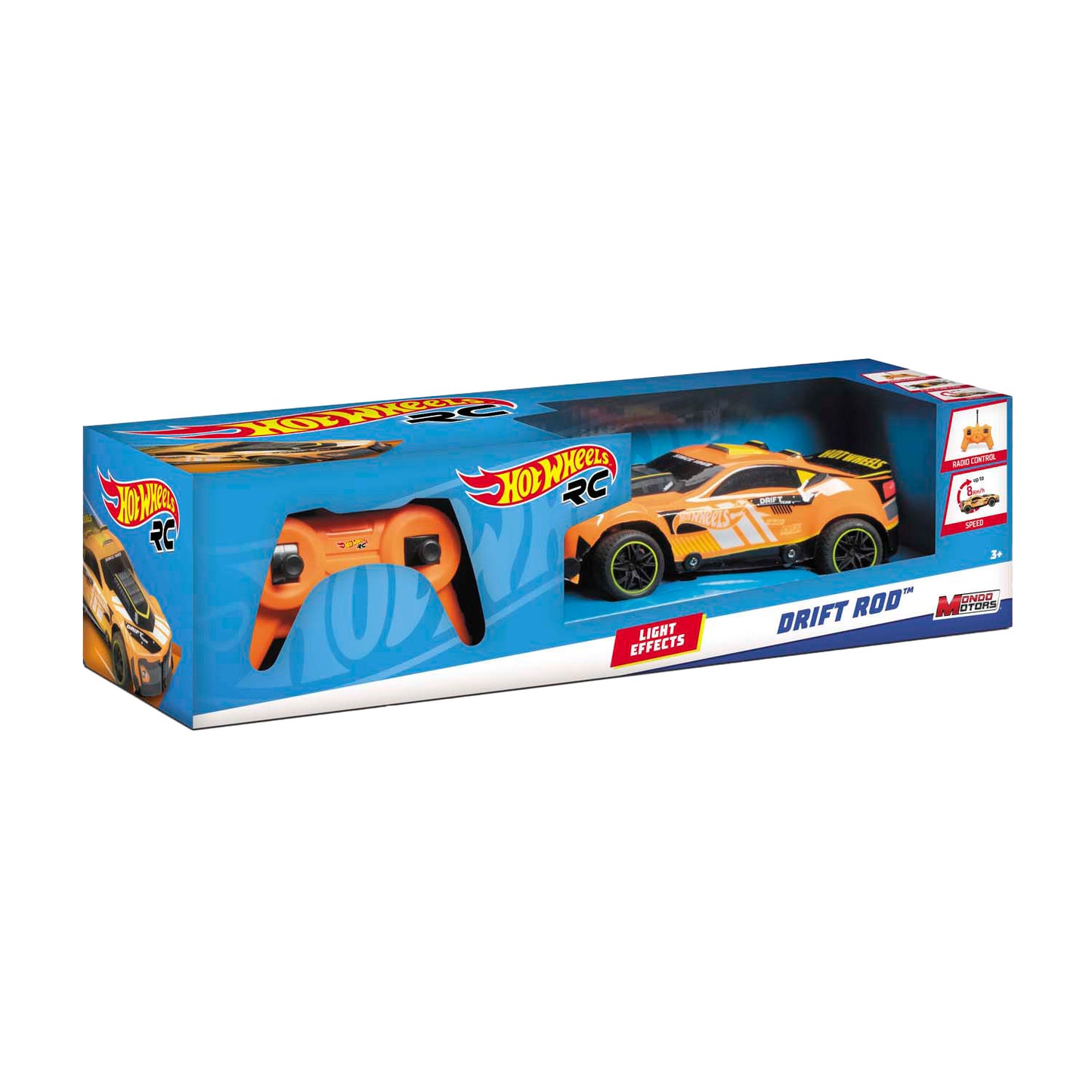Roues Hot Wheels Mondo Motors RC Contrôlable Auto Drift Rod