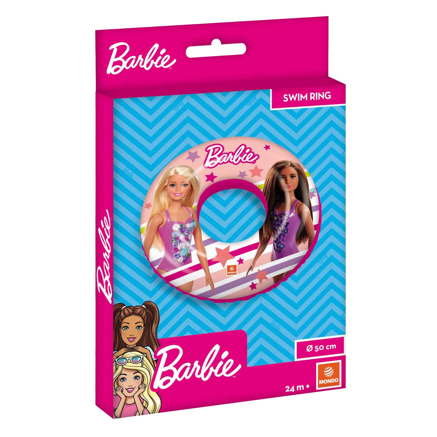 Mondo bouée barbie, 50cm