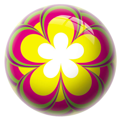 Fleur boule déco Mondo - 22cm