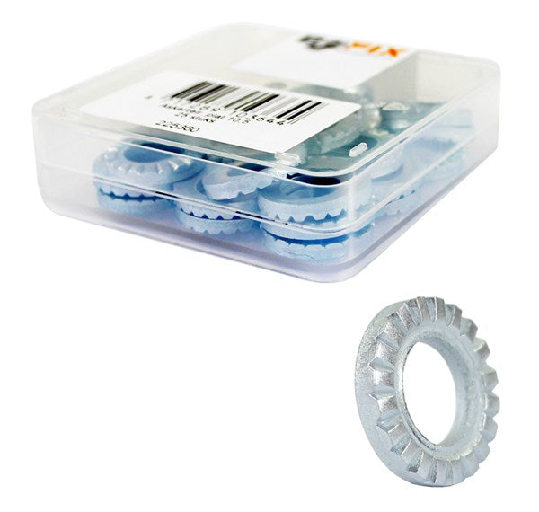 Bague moletée axe arrière plat (25 pièces)