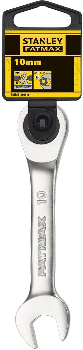 Stanley fmmt13098-0 clé mixte fatmax avec cliquet 10 mm