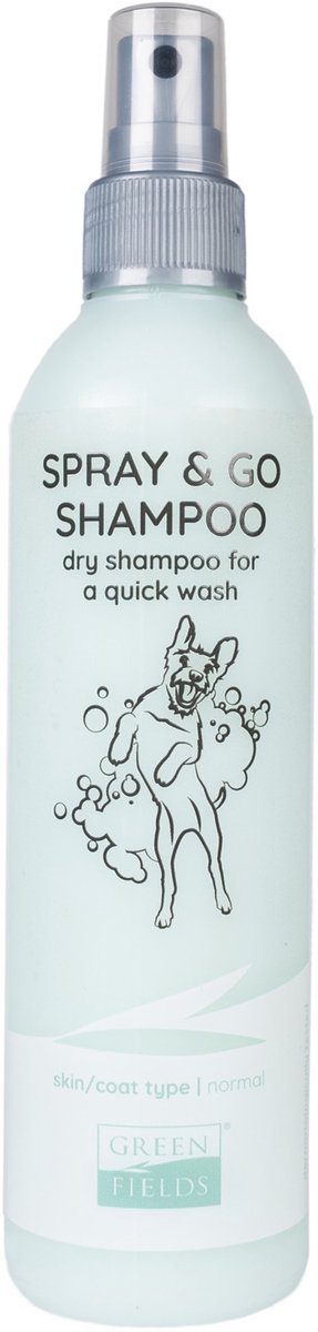Greenfields shampooing en spray pour chien go - soin du pelage du chien - 250 ml