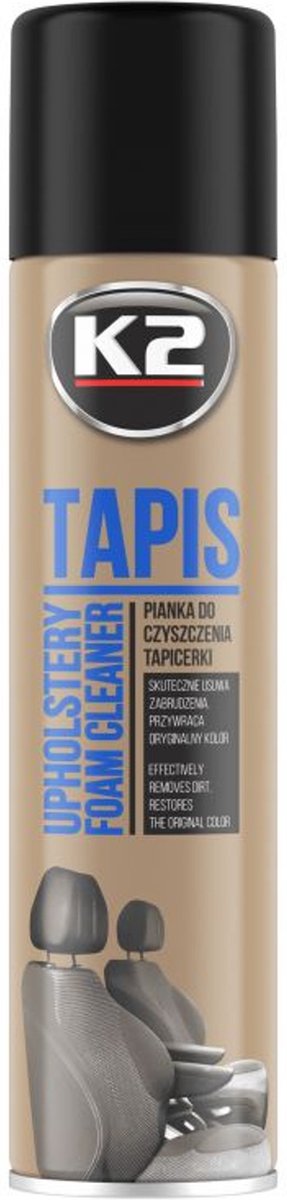 Série K2 Tapis - Mousse nettoyante pour tapis - 600 ml - pour tapis et tissus - aide à restaurer la couleur