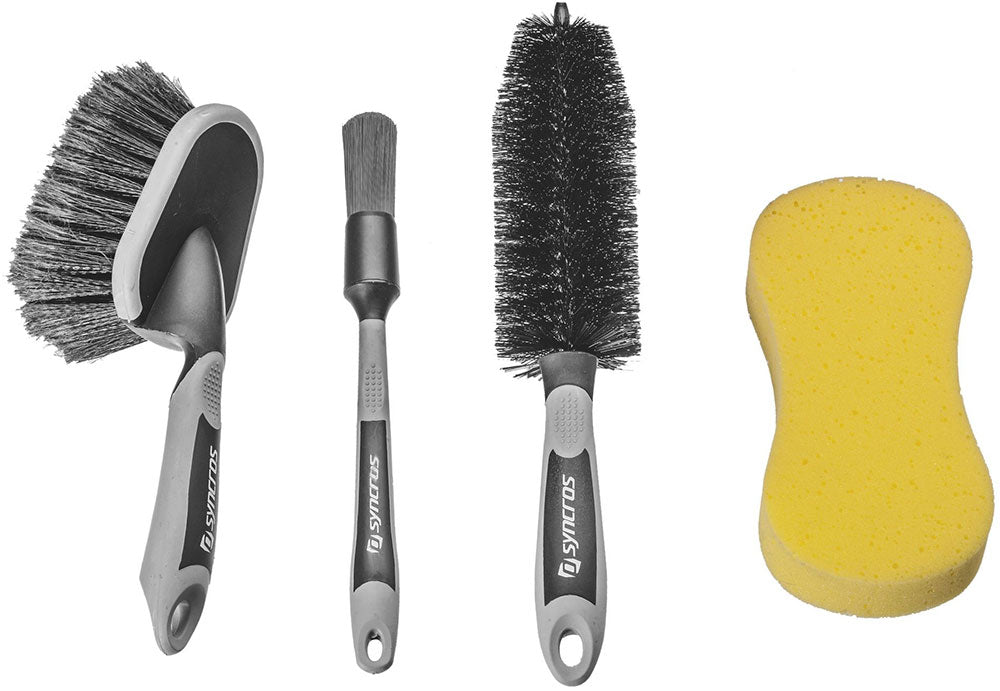 Kit éponge et brosse Syncros