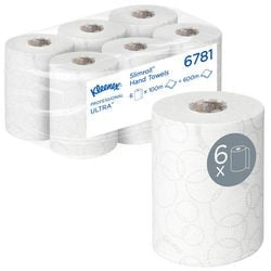 Serviette en rouleau ultra fine Kleenex 6781 blanc