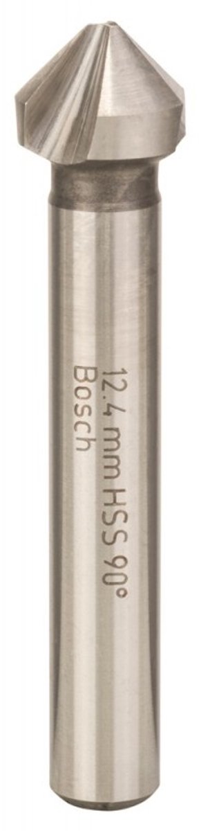 Bosch - foret conique à fraiser hss avec 3 plaques de perçage, DIN 335 12,4 mm, m6, 56 mm, 8 mm