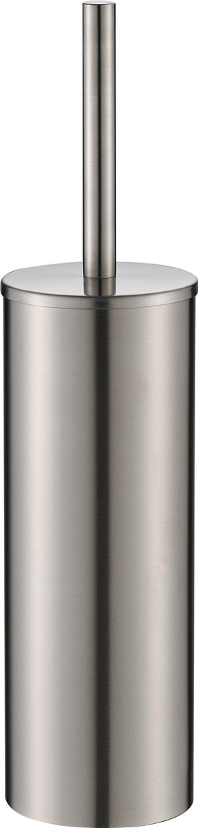 Brosse WC Plieger Vigo - Brosse WC - Brosse WC avec support - Modèle sur pied - Sans perçage - Garantie 10 ans - Chrome brossé