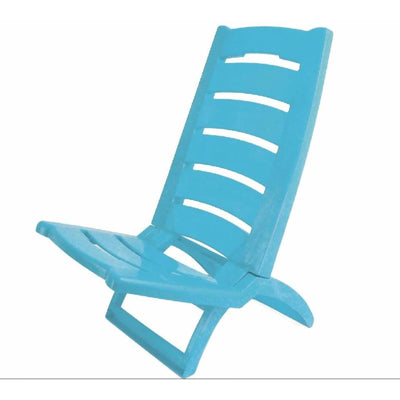 Chaise de plage pliante Adriatic bleue
